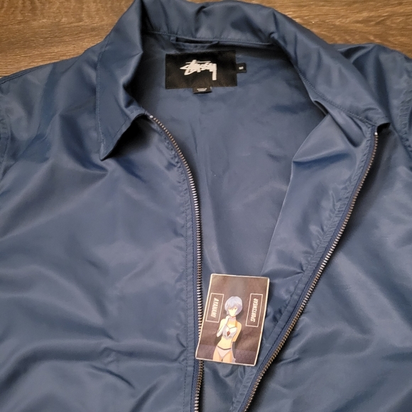 Stussy Flight Satin Coach Jacket M - Picture 6 of 8